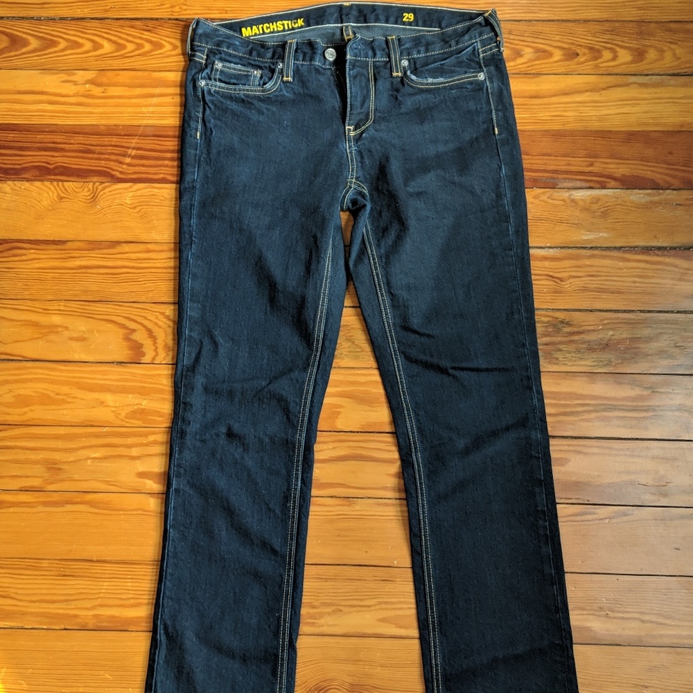 J. Crew Matchstick Straight Leg Jeans